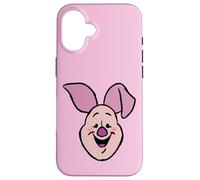 iPhone 16 Disney Winnie the Pooh Piglet Happy Big Face Costume Case