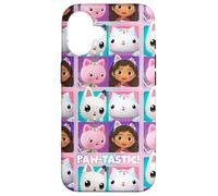 iPhone 16 Gabby's Dollhouse Paw-Tastic Cute Characters Box Up Logo Case