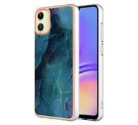 iPhone 16 Plus Case Bling Glitter Sparkle Rose Gold Marble Design Clear Bumper Ultra Slim TPU Soft Rubber Shockproof Protective Silicone Phone Cover for iPhone 16 Plus blackish green