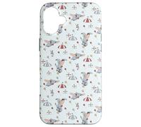 iPhone 16 Plus Disney Classic Dumbo Circus Elephant Baby Blue Case