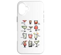 iPhone 16 Plus Popular Cocktails Case
