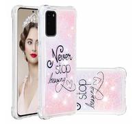 iPhone 16 Plus Protective Case, Glitter Liquid Soft TPU Shockproof Bumper Silicone Case for Girls Women Floating Bling Sparkle Quicksand Phone Skin Cover for iPhone 16 Plus Dream catcher