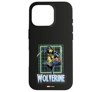 iPhone 16 Pro Marvel Super Heroes X-Men Wolverine Retro ‘90s Grid Case