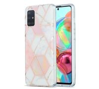 iPhone 16 Pro Max Case, Ultra-Thin Bling Glitter Sparkle Marble Stone Pattern Glossy Hybrid Slim Soft Back TPU Rubber Gel Protective Phone Cases ShockProof Cover for iPhone 16 Pro Max Pink
