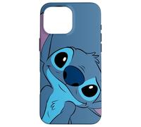 iPhone 16 Pro Max Disney Lilo and Stitch Cute Stitch Face Slate Gray Case