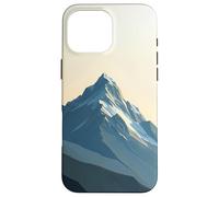 iPhone 16 Pro Max Minimal Mountain Peak Hiking Wanderer Design Case