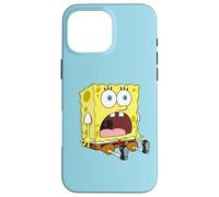 iPhone 16 Pro Max SpongeBob SquarePants Surprised SpongeBob Meme Logo Case