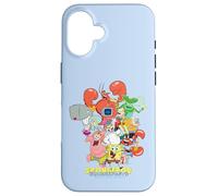 iPhone 16 SpongeBob SquarePants Group Shot Title Pose Poster Case