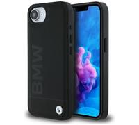 CG MOBILE BMW Leather Hot Stamp Case for iPhone 16e (Black)