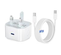 iPhone 17 16 Fast Charger USB C 25W for i Phone Air/17 Pro Max/16e/16 Plus/16 Pro Max/15/15 Plus/15 Pro/15 Pro Max/iPad 10th A16 A17 2025,1M New Apple Type C Charger USBC Fast Charging Cable and Plug