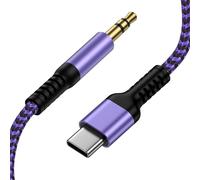 iPhone 17 Aux Cable for iPhone in Car,USB Type C to 3.5mm Audio Aux Jack Cable for iPhone 16/15 Pro Max/Pro/Plus/ i Phone Air, A ux to USB C 1M for Samsung S25/S24Ultra/A55 for Car Stereo/Headphones