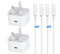 iPhone 17 Charger, 2Pack 30W i Phone 16 USB C Fast Charger Cable 1M and Plug USBC Charge for iPhone Apple 17 Pro Max/17 Air/16e/16 Plus/16 Pro Max/15 Series, 1M New Type C to C Charging Lead and Head