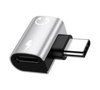 iPhone 17e 16e Headphone Adapter, 2 in 1 USB C to USB C Aux Audio Jack Adapter with 60W Fast Charging Dongle Convertor for Samsung Galaxy S26 Ultra S25 FE A17 A16 A15 5G iPhone 17 Pro Max 16e Pixel 10