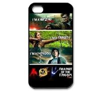 iPhone 4S Case / iPhone 4 Case The Hunger Games Harry Potter Percy Jackson iPhone 4S 4 Case Hard Plastic Back Cover Case by supermalls