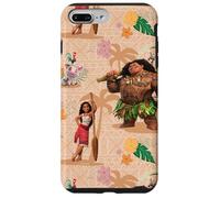 iPhone 7 Plus/8 Plus Disney Moana 2 Moana Maui Kotu Heihei and Pua Pattern Case