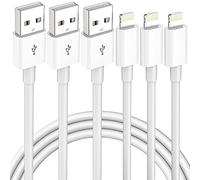iPhone Charger 6Ft 3Pack Apple MFi Certified Lightning Cable 6FT Fast Charging Cords Compatible with iPhone 14 13 12 11 Pro Max XR XS X 8 7 Plus/iPad/Airpods