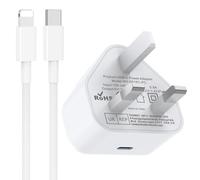 iPhone Charger [Apple MFi Certified],20W Apple USB C to Lightning Fast Charger Cable 1M,UK i Phone Type C Plug and USBC PD 3.0 Cord Charge for iPhone 14 13 12 11 Pro Max XS XR 8,iPad 7th 8th 9th 2021