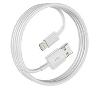 iPhone Charger Cable 6ft/1.8M, [Apple MFi Certified] Lightning Cable Fast Charging iPhone Cable Lead for iPhone 14 13 12 11 Pro Max XS XR X 8 7 6 Plus SE And More (1.8M 1Pack)