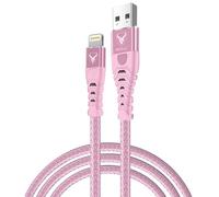 iPhone Charger Cable Cord, 3M iPhone Charger Cable, MFi Certified Lightning Cable Braided Charger Fast Charge USB Fast Charging Lead for iPhone 14 13 12 11 Pro Max XS XR X 8 7 6 Plus 5 SE Pink