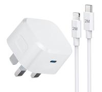 iPhone Charger Fast Charge,20W Long Apple Charger Cable 2M,iPhone Fast Charger Plug with USB C to Lightening Cable Charging for iPhone 14 13 12 11 Pro Max XS XR X 8 7 6 Plus, iPad 6th 7th 8th 9th