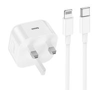 iPhone Charger Fast Charge, Apple 20W USB C Charging Plug and C to Lightning Cable 2m for iPhone 14/14 Pro/13/13 Pro Max/12/11/XR/XS/SE/iPad Pro/Airpods