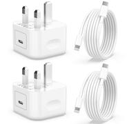 iPhone Charger Fast Charge for iPhone 14 13, 2Pack 20W Fast Apple Charger with 2M/6FT Cable MFi Certified Fast Phone Charging USB C To Lightning Cable for iPhone 14 13 12 11 Pro Max XS XR X SE 8, iPad