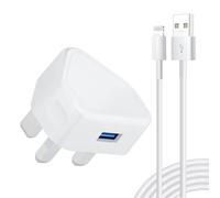 iPhone Charger Plug and Cable,Old Apple i Phone USB Lightening Charger Cable and Plug with Lead 5V/1A/5W Charging for iPhone 14/13/12/11 10 Xs Max XR X 8 7 6 6S 5 5C 5S SE