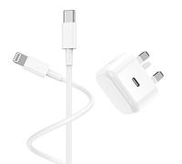 iPhone Fast Charger, 20W Apple Fast Charging USB C Charger Plug Wall PD Type C Power Adapter and USB C to Lightning Cable 2M Original for Apple iPhone 13 Pro/12 Pro Max/11/XR/8 Plus/SE iPad