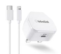iPhone Fast Charger with 2M USB C to Lightning Cable, GlobaLink MFi 20W USB C Wall Charger, PD3.0 Fast Charging Adapter & Quick Charge Cord for iPhone 13 12 12Pro 12 mini SE 11 Pro SE2020 11 Pro Xs