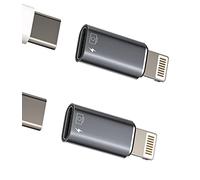 iPhone OTG Adapter Dongle(2Pack)USB C Female to Lightning Male Headphone Charger Data Sync Type-c Camera Card Reader Flash Drive Mouse U Disk Converter for Apple 14 13 11 12 Pro Max Xr X Xs 8 7Plus Se
