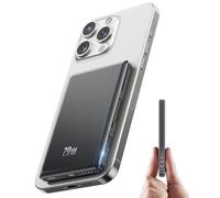 iPhone Power bank for Magsafe, Ultra Slim Super Fast Charging 20W Powerbank Wireless Magnetic Portable Charger,USB C in&Out PD 3.0 Phone Battery Pack for i-Phone 12/13/14/15/16/17 Mini Plus Pro Max