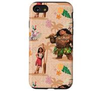 iPhone SE (2020) / 7 / 8 Disney Moana 2 Moana Maui Kotu Heihei and Pua Pattern Case