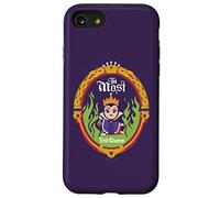 iPhone SE (2020) / 7 / 8 Disney Villains Kawaii The Most Evil Queen Chibi Purple Case