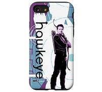 iPhone SE (2020) / 7 / 8 Marvel Hawkeye Clint Barton Halftone Character Poster Case
