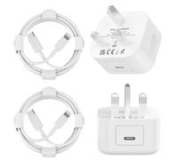 iPhone USB C Fast Charger 2Pack for 20W Fast Apple Charger with 2M Cable Fast charger MFi Certified USB C To Lightning Cable for iPhone 14/13/12/11