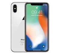 iPhone X with brand new battery 64 GB - Silver - Unlocked used