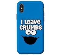 iPhone X/XS Funny I Leave Crumbs Monster Cookies Cake Case