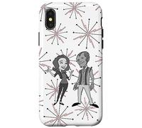 iPhone X/XS Marvel WandaVision Wanda & Vision Retro Cartoon Pattern Case