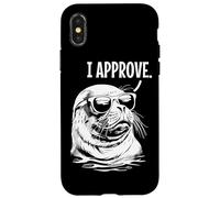 iPhone X/XS Seal Of Approval Funny Sea Lion Seal Lover Case