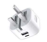 iPhone X/XS/XR/XS MAX/7/7 Plus/8/8 Plus USB C Charger SPEEDY® Mini 20W Dual Ports USB Type C PD Fast Charger USB 18W QC 3.0 Wall Charger Foldable Plug Type C Power Adapter Compatible for iPhone 8