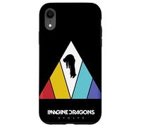 iPhone XR Imagine Dragons Triangle Evolve Logo Black Case