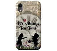 iPhone XR It's Always Tea Time! Alice & the Mad Hatter Case