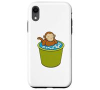 iPhone XR Monkey Ice Bathing Healthy Hobby Case