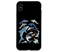 iPhone XS Max Blue Shark Mako Shark Whale Shark Types Case