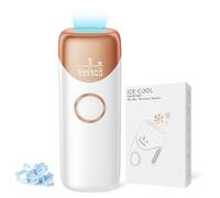 IPL Hair Removal Device with Cooling System, 9 Energy Levels Hair Removal Painless, 2 Control Modes, Laser Hair Removal Device for Women Face Bikini Line Body, Home Use