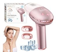 IPL Hair Removal Device with Ice Cooling System, 999999 Flashes 9 Level Painless Long Lasting Hair Remover System, IPL Laser Hair Remover for Women Men, Facial Arm Bikini Line Leg Full Body