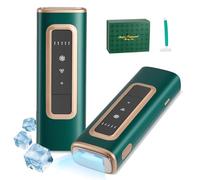 IPL Laser Hair Removal Device, 3-in-1 Functions HR/SC/RA Hair Removal Device for Women and Men Sapphire Ice-Cooling System Nearly Painles for Body Face Legs Arms