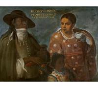 IPLUPJDY Abstract Painting Vintage Canvas Painting Wall Poster Animal and Indian Produce a Animal Return-backwards by Juan Rodríguez Juárez Portrait Image for Home Decor 60x90cm