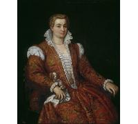 IPLUPJDY Abstract Painting Vintage Canvas Painting Wall Poster Livia Colonna by Paolo Veronese Portrait Image for Home Decor 60x90cm