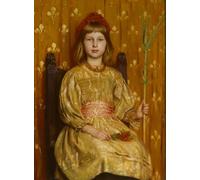 IPLUPJDY Abstract Painting Vintage Canvas Painting Wall Poster My Crown and Sceptre by Famous painter Portrait Image for Home Decor 60x90cm